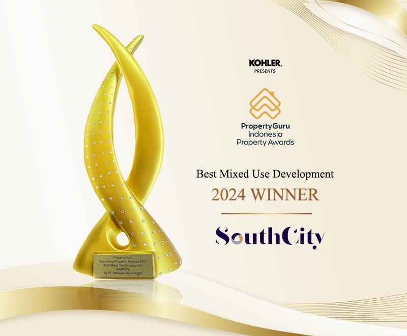 mobile banner SouthCity Winner Indonesia Property Awards 2024